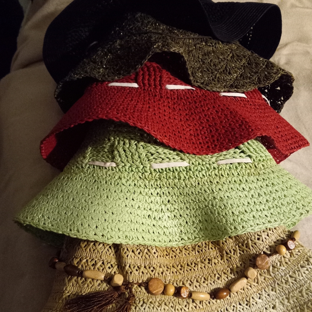Summer floppy hat bundle (5)